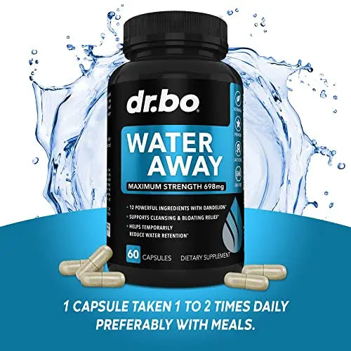 Water Pills Diuretics for Water Retention - Natural Water Away Pills Herbal Diuretic Supplements DR. BO Au supplements