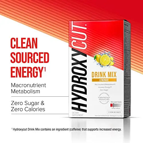 Hydroxycut Drink Mix Weight Loss Supplements, Lemonade, 21 Count (Pack of 1) Hydroxycut Au supplements