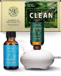 VTS Waterless Diffuser with Essential Oils Set, Tea Tree Essential Oil Aromatherapy Gift Set VEDA TINDA SCENT Au supplements