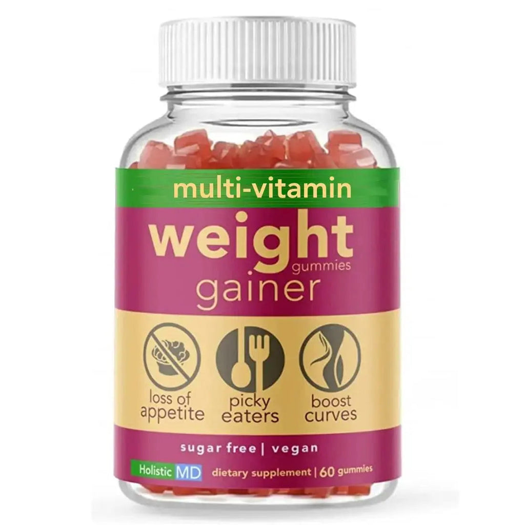 Holistic MD Gainer Gummies for Women Men Elderly and Kids | Clinically Studied Ingredients | 10 in 1 with L-Lysine Gentian Root Vitamin B | Holistic MD Au supplements