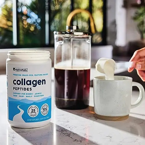 NativePath Collagen Peptides Protein - Hydrolyzed Type 1 & 3 Collagen Powder for Skin NativePath Au supplements