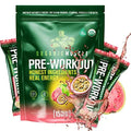 Organic Muscle Superfood Pre Workout Powder for Men & Women, Passionfruit Guava Organic Muscle Au supplements