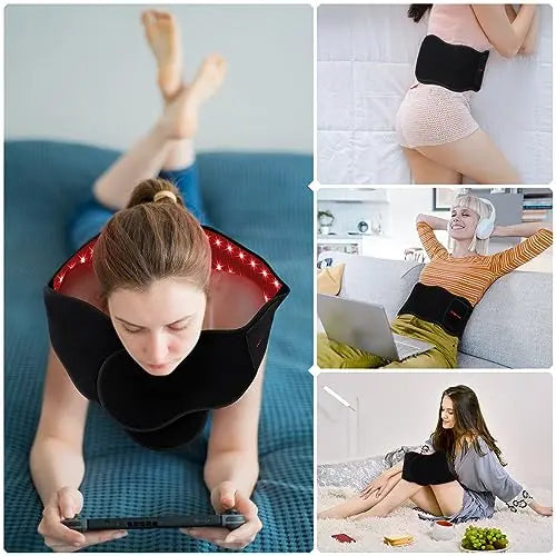 Streamlet Red Light Therapy Belt, 120 LED Combo 660nm 850nm Wearable Red Light Therapy Streamlet Au supplements