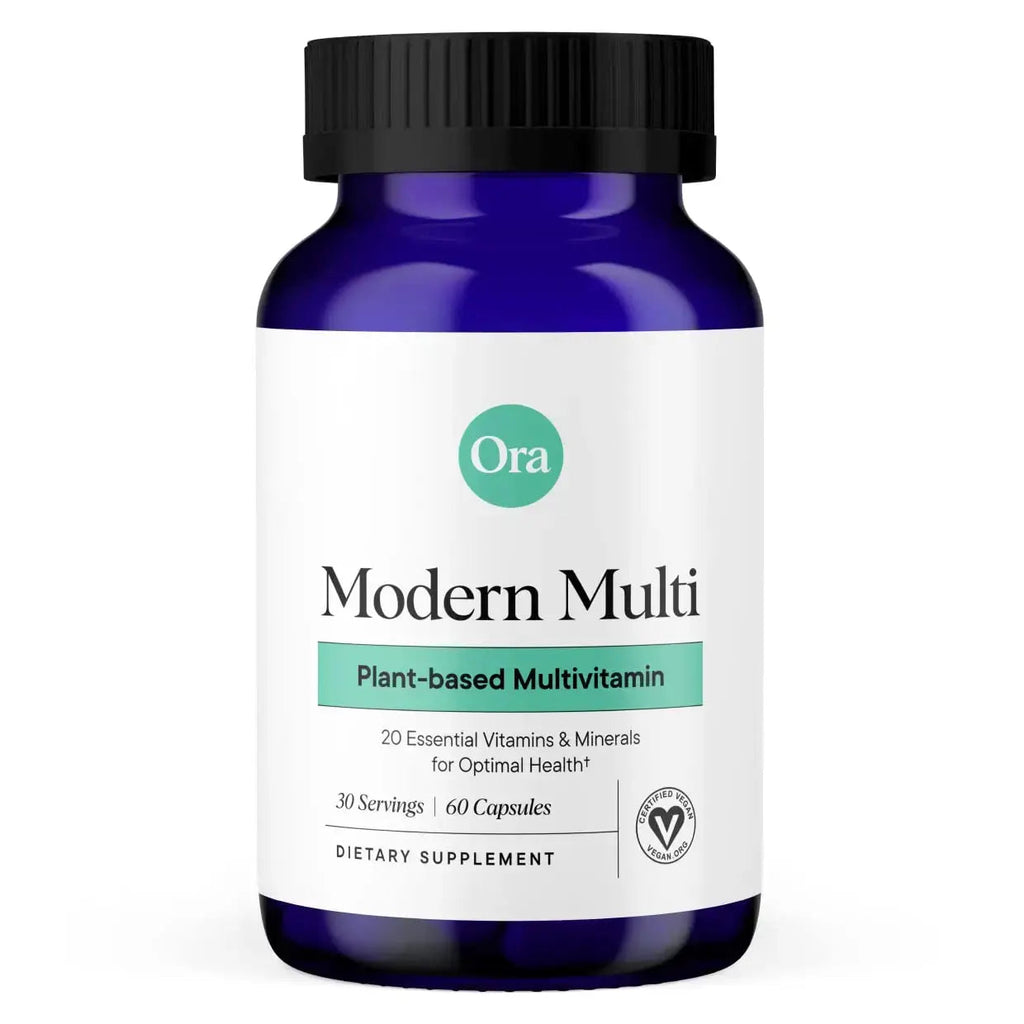 Ora Organic Plant Based Multivitamin for Women and Men, Bluelight Protection - Brain, Eye, Energy, Immune, Skin, Hair, Heart Ora Organic Au supplements