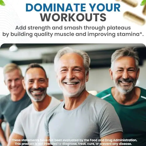 Advanced Muscle Building Supplement for Men with RipFactor, Zinc Picolinate, Vitamin D3 Revival Point Au supplements