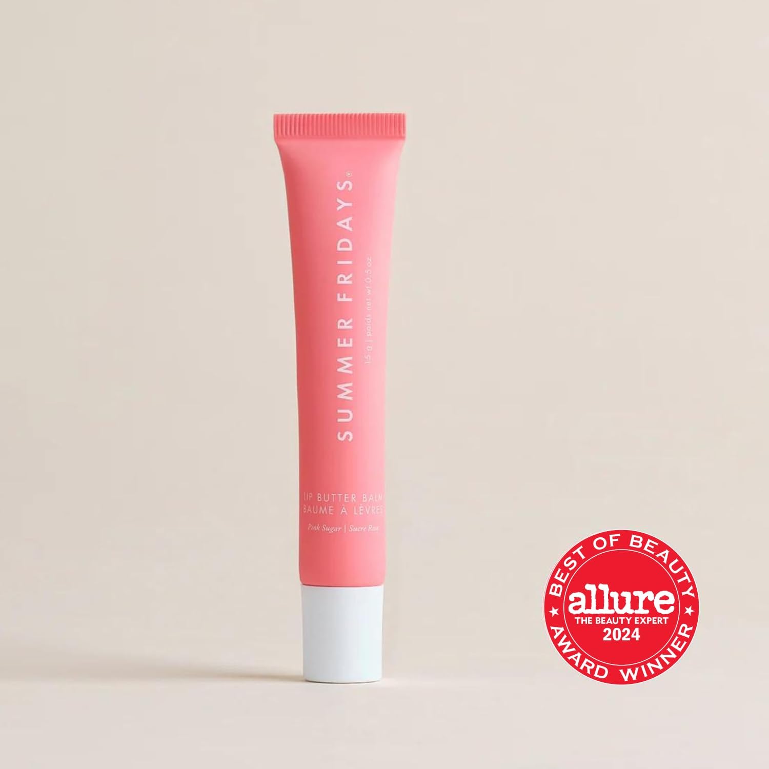 Summer Fridays Tinted Lip Butter Balm - Conditioning Vegan Lip Balm for Instant Moisture