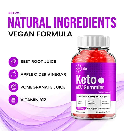 2nd Life Keto Plus ACV Gummies Second Life ACV Advanced Keto Formula Plus Apple Rillvo Au supplements