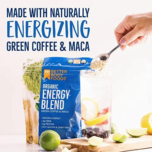 BetterBody Foods Organic Energy Blend, Plant-Based Natural Energy, Gluten-free, Non-GMO BetterBody Foods Au supplements