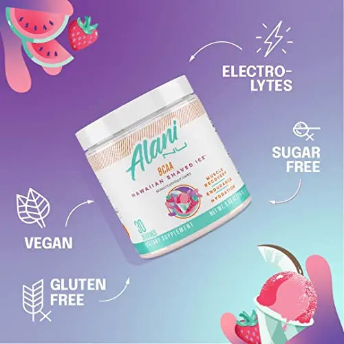 Alani Nu Island Crush Pre Workout and BCAA Hawaiian Shaved Ice Post Workout Powder Alani Nu Au supplements