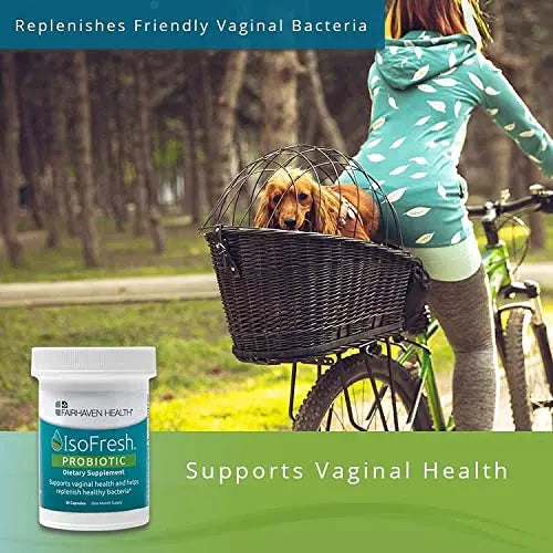 IsoFresh Probiotic: for Vaginal Balance of Yeast and Bacteria in Women Fairhaven Health Au supplements