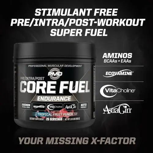 PMD Sports Core Fuel Endurance, Performance & Recovery - BCAAs, EAAs, Beta Alanine PMD Au supplements