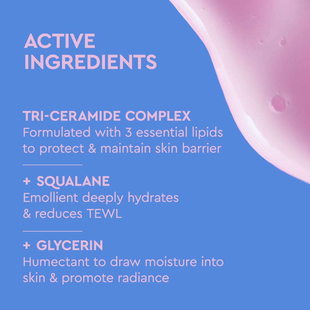 BYOMA Hydrating Serum - Moisturizing Facial Serum with Squalane, Glycerin & Ceramides
