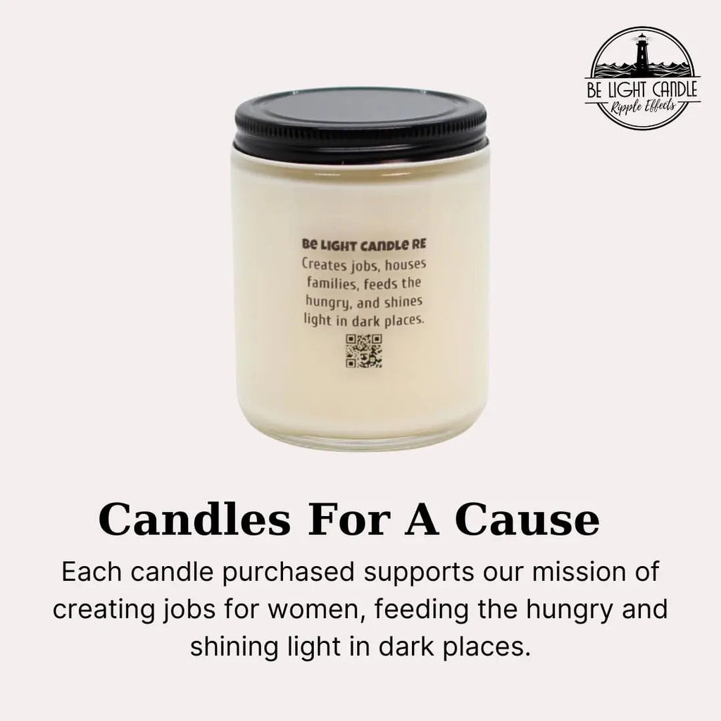 Stress Relief Candle | Purpose-Driven Soy Candles | Scented Candle for Home | 8oz Long Lasting Candle Be Light Candle RE Au supplements