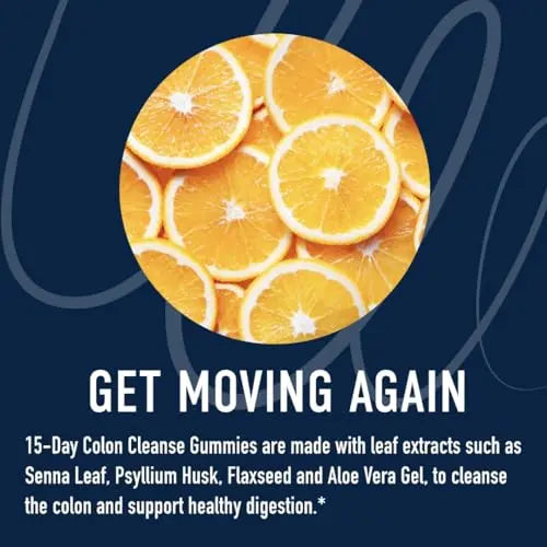 15 Day Colon Cleanse & Detox Gummies | Occasional Constipation & Bloating Relief SMNutrition Au supplements