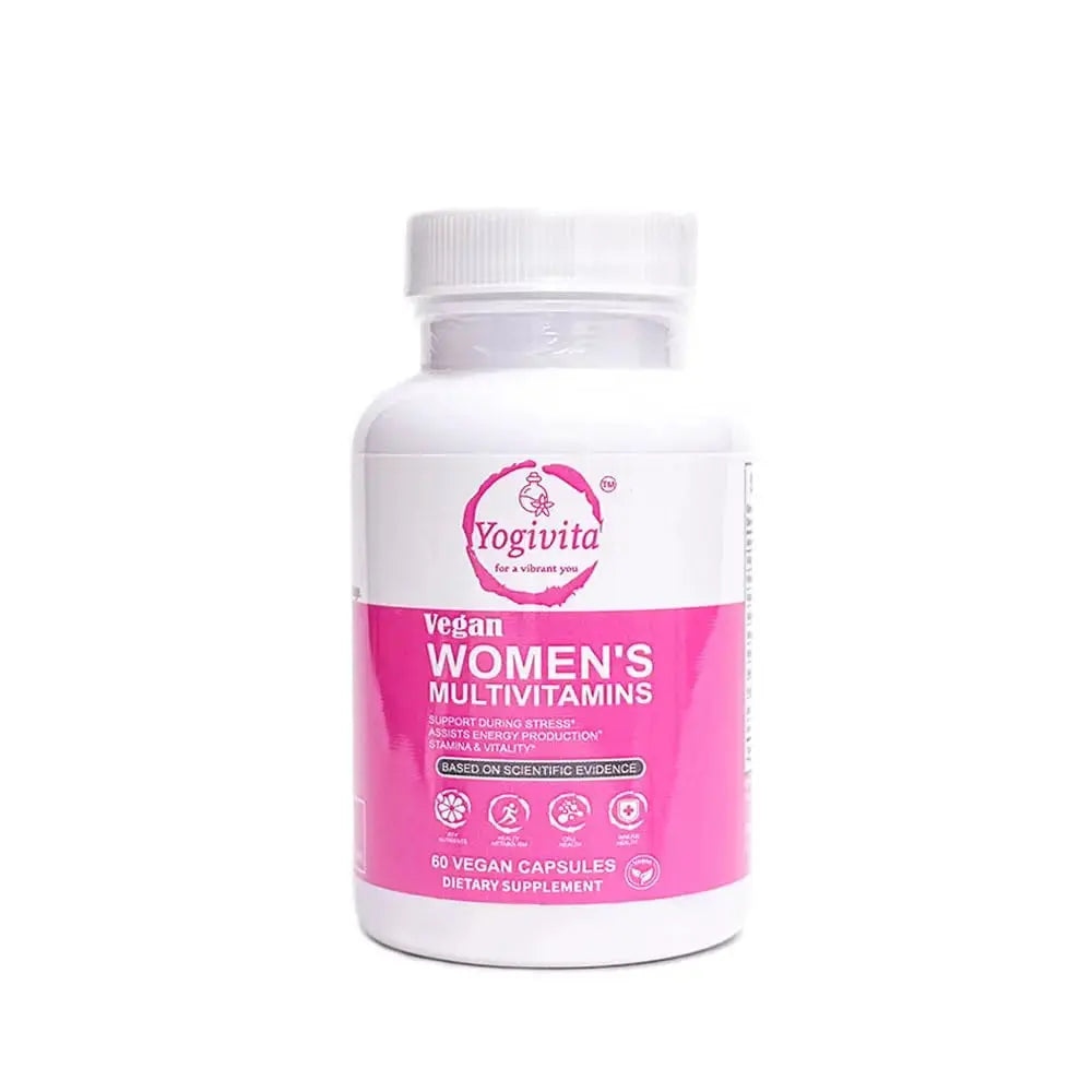 Yogivita Women’s Multivitamin – Wellness, Energy & Immune Support – Vegan, Gluten-Free, 60 Capsules Yogivita Au supplements