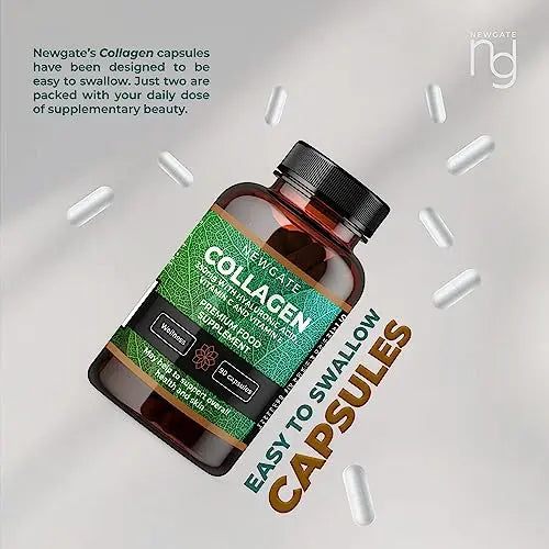 Newgate Labs Marine Collagen 350mg with Hyaluronic Acid, Vitamin C & Vitamin E Newgate Labs Au supplements