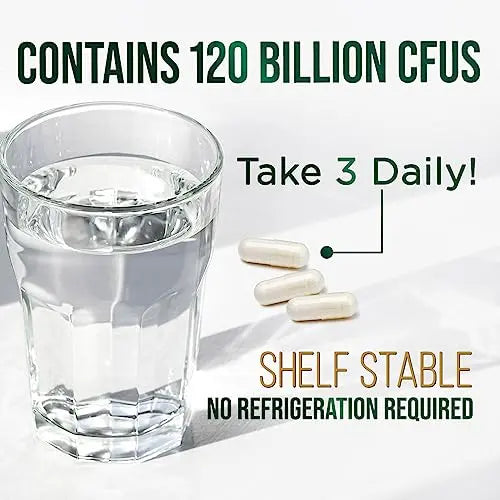 Nature's Peak Probiotics for Digestive Health - 120 Billion CFU with Diverse Strains Nature's Peak Au supplements