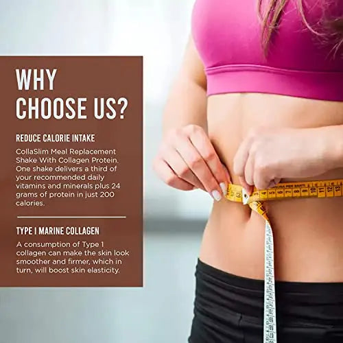 CollaSlim, Meal Replacement Shake with Added Collagen, Vitamins and Minerals, 800g, Balanced Meal Shake, Healthy Shake, Coffee Diet Shake. So Body Co Au supplements