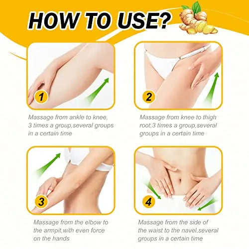 ALIVER Fat Burning Cream Lose Weight Fast for Women, Ginger Slimming Hot Cream That ALIVER Au supplements