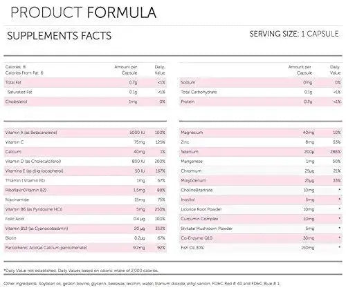 Vivioptal, Women, Multivitamin & Multimineral Supplement, 90 Capsules Vivioptal Vitamins Au supplements