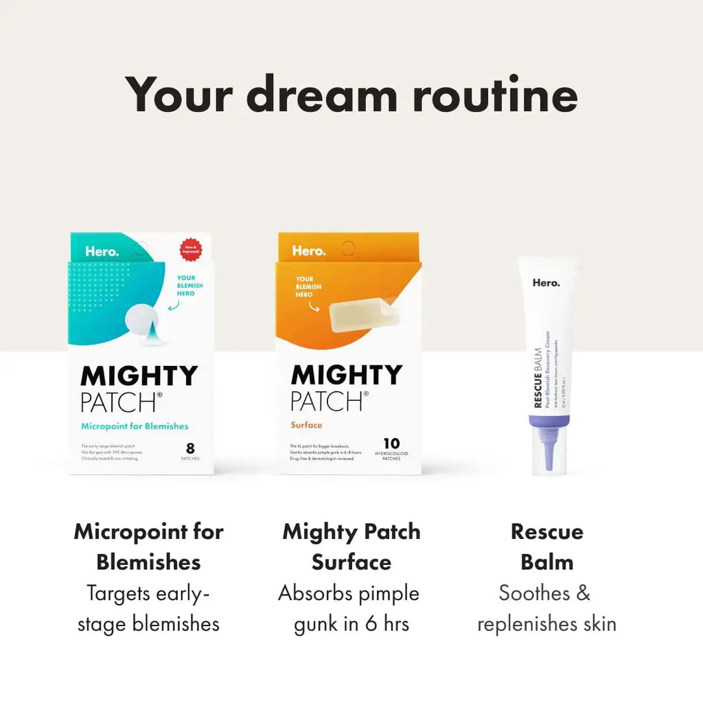Mighty Patch™ Surface patch from Hero Cosmetics - Hydrocolloid Spot Patch for Body Mighty Patch Au supplements