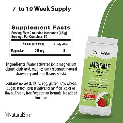 NaturalSlim Magicmag Pure Magnesium Citrate Powder – Stress, Constipation, Muscle NaturalSlim Au supplements