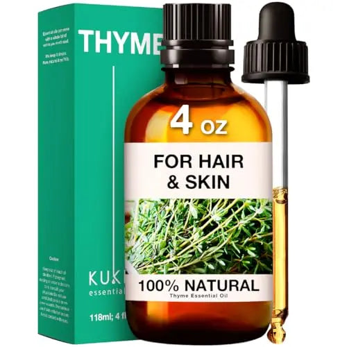 Kukka Thyme Essential Oil for Hair Thyme Oil for Skin - 100% Natural Thyme Essential Oil for Diffuser KUKKA essential oils Au supplements