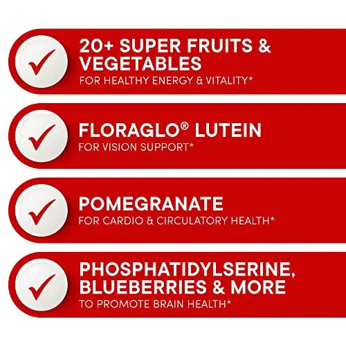 Purity Products Super Reds Powder Phytonutrient Superfood Drink Mix w/FloraGLO Lutein Purity Products Au supplements