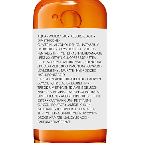 La Roche-Posay Pure Vitamin C Serum For Face With Hyaluronic Acid & Salicylic Acid, Hydrating & Brightening Serum