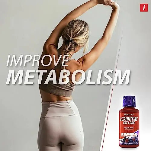 iSatori L-Carnitine Liquid Metabolic Enhancer and Energy Booster - Health and Fitness iSatori Au supplements