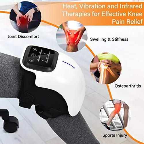 FORTHiQ Cordless Knee Massager, FDA Registered, Infrared Heat and Vibration Knee Pain Relief FORTHiQ Au supplements
