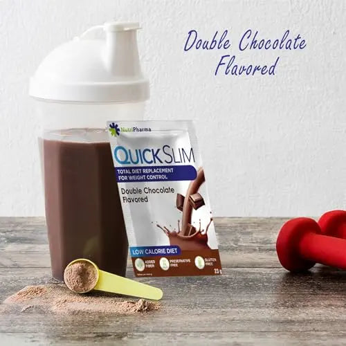Quick Slim Meal Replacement Shake for Weight Loss, 30 Servings, 20g Protein, 27 Vitamins NUTRIPHARMA Quick Slim Au supplements