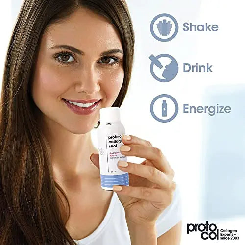 Proto-col, Women’s Liquid Collagen Drink, 10 Shots of Type 1 and 3 Collagen for Body Proto-Col Au supplements