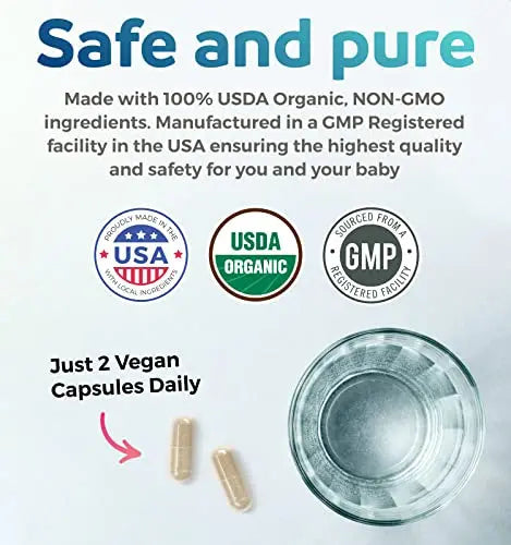USDA Organic Lactation Supplement - Increase Milk Supply with Herbal Breastfeeding PURE CO Au supplements