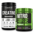 Nitrosurge Pre-Workout & Creatine Monohydrate - Pre Workout Powder With Creatine Jacked Factory Au supplements