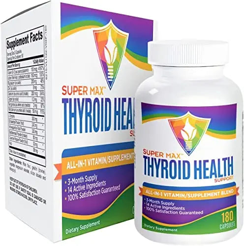 3-Month Thyroid Support Supplement (All-in-1 Formula) with 14 Active Ingredients Elevate Recovery Supplements Au supplements