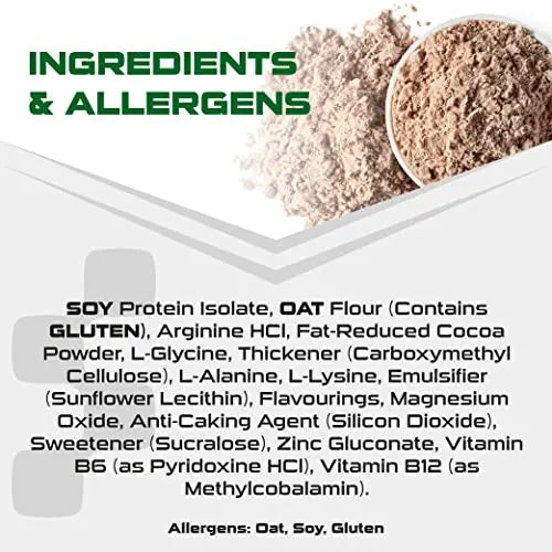 SCI-MX Pro-V Gain - 100% Vegan Chocolate Flavour Soy Protein Powder Isolate + B12 + Magnesium SCI-MX Au supplements