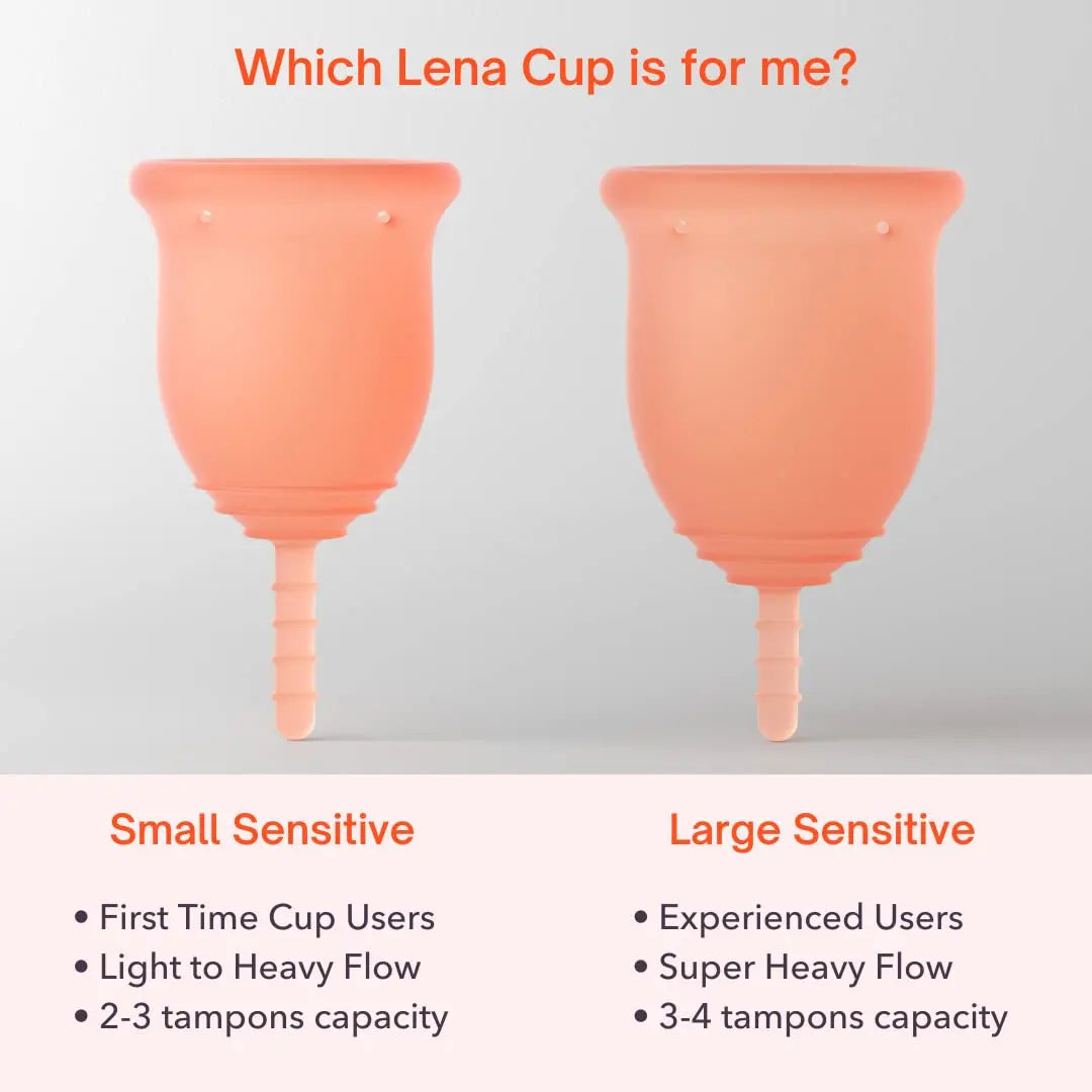 Lena Sensitive Menstrual Cup | Reusable Beginner Period Cup | Wear for 12 Hours Lena Au supplements