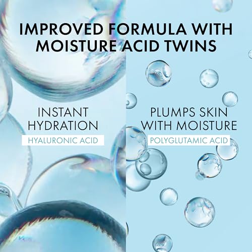 VICHY Mineral 89 Booster, Pure Hyaluronic Acid Serum for Face with Polyglutamic Acid for Skin Barrier Repair, Plumps & Hydrates
