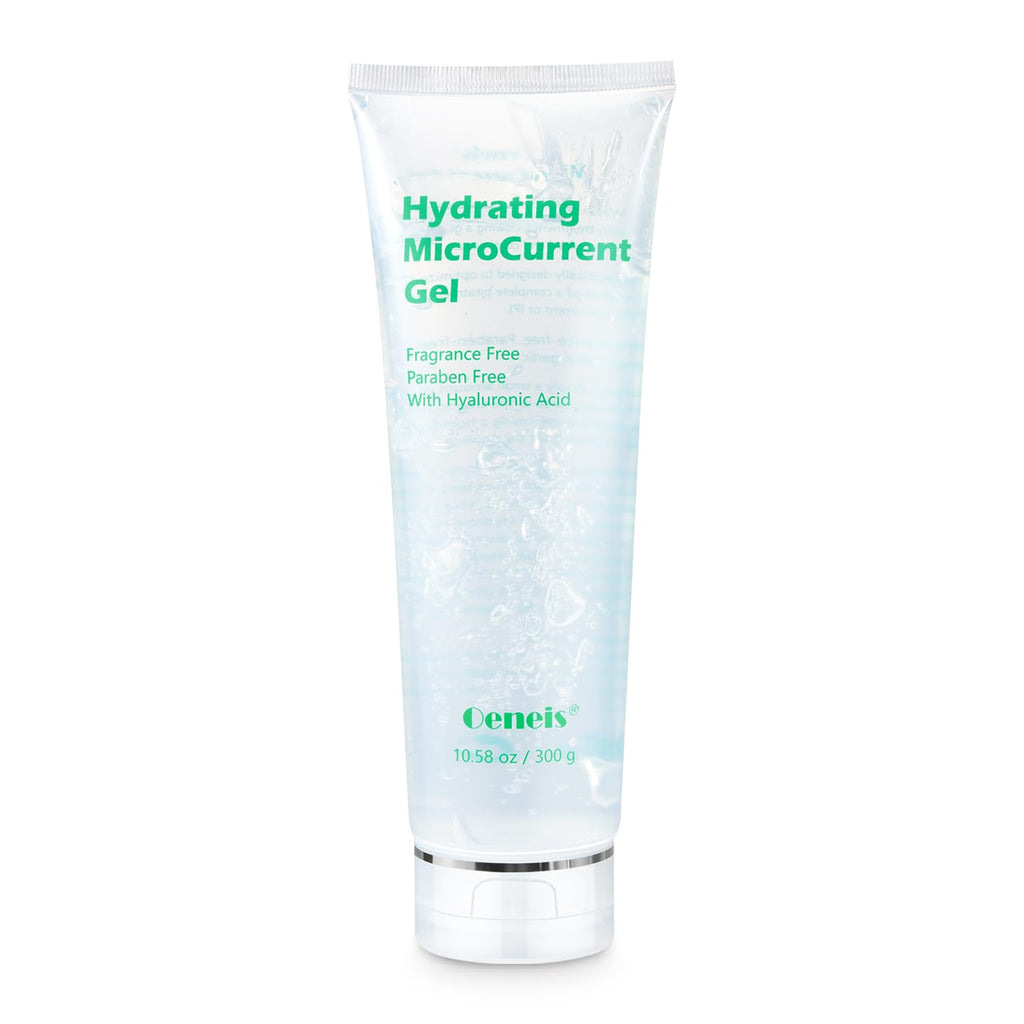 Oeneis Hydrating Microcurrent Conductive Gel, Fragrance-Free, Paraben-Free, Gel Primer with Hyaluronic Acid, Non-irritating