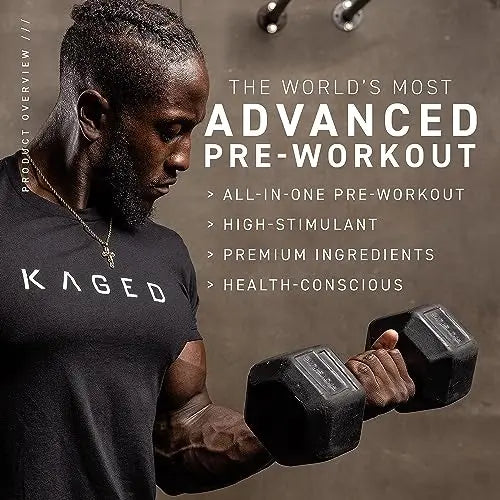 Kaged High Stimulant Pre Workout Powder | Fruit Punch | Pre-Kaged Elite | L-Citrulline Kaged Au supplements