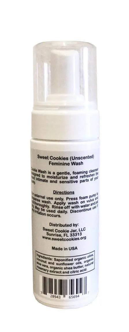 Sweet Cookie Jar Cookie Wash, Unscented, 5 Fl Oz - All Natural Feminine Wash for Sensitive Cookies Sweet Cookie Jar Au supplements