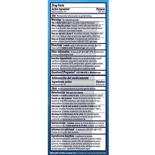 Monistat Comp Care Itch C Size 1z Monistat Complete Care Itch Cream 1z Monistat Au supplements