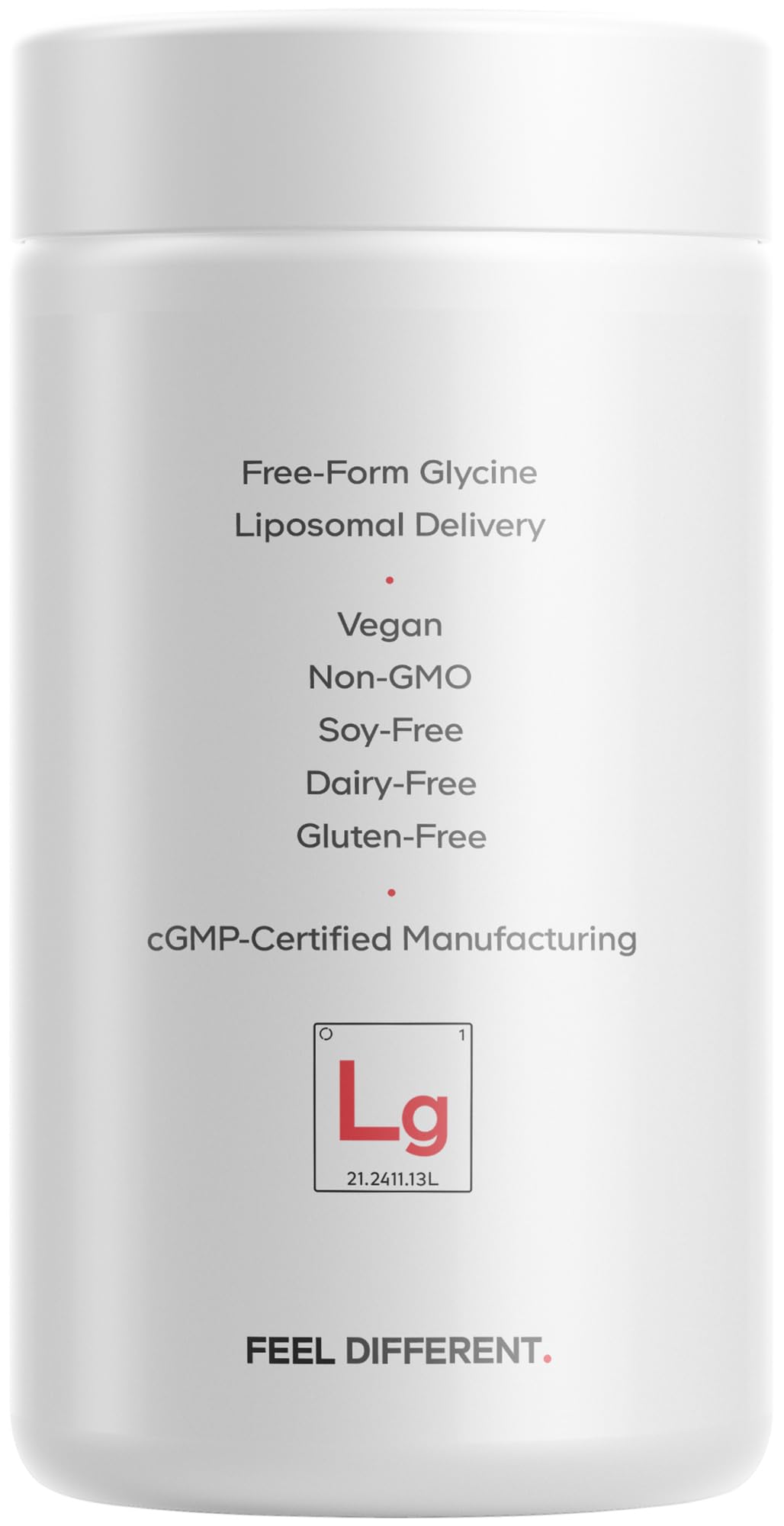 Codeage Liposomal Glycine+ Supplement - Free-Form Glycine 1,500 mg with Liposomal Delivery - 2-Month Supply - Amino Acid Capsules - Protein Support - Glycine Vitamins - 180 Capsules Codeage Au supplements