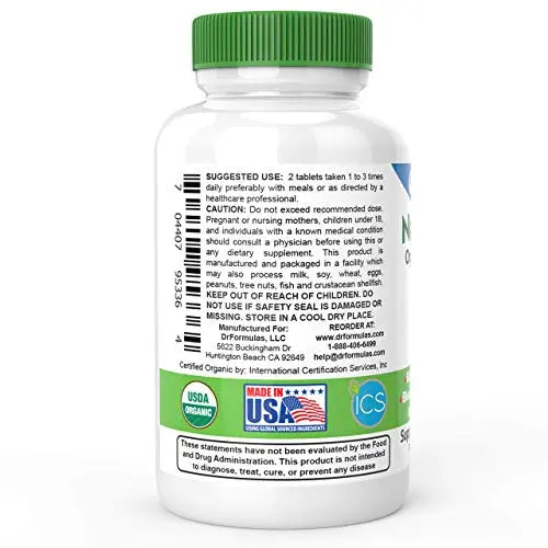 DrFormulas Organic Prebiotic Fiber for Constipation Relief & Weight Loss | Nexabiotic Super DrFormulas Au supplements