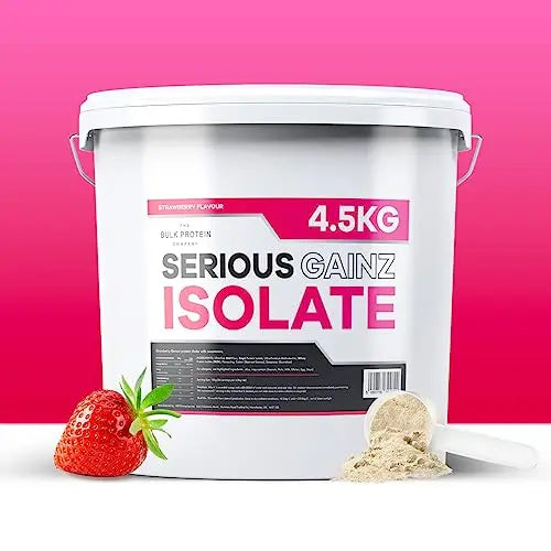 The Bulk Protein Company, Serious Gainz Isolate – 4.5kg – Whey Protein Powder The Bulk Protein Company Au supplements