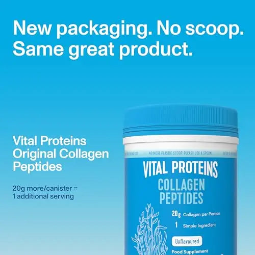 Vital Proteins Collagen Peptides Powder Supplement (Type I, III), Unflavored Hydrolyzed Collagen-Hair, Skin, Nail VITAL PROTEINS Au supplements