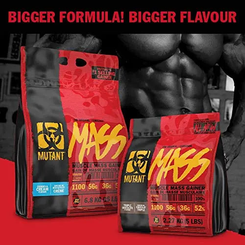 MUTANT Mass Weight Gainer Protein Powder, High-Calorie Workout Shakes Mutant Au supplements