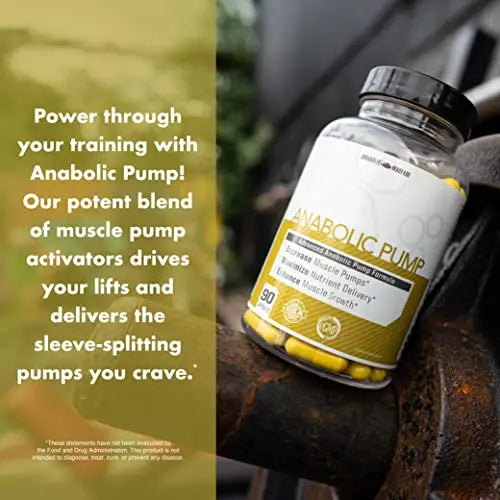 Anabolic Pump, Advanced Pump Formula, Increase Muscle Pumps, Maximize Nutrient Anabolic Warfare Au supplements